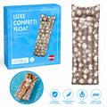 Hoot Luxe Confetti Float 180 × 66cm – Easy to Inflate, Perfect for Summer Fun