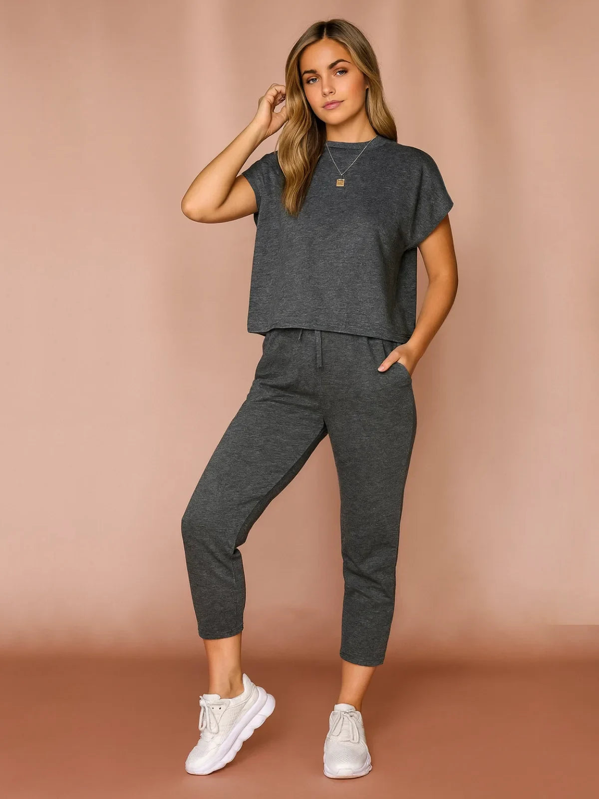 Ladies Boxy Loungewear Set
