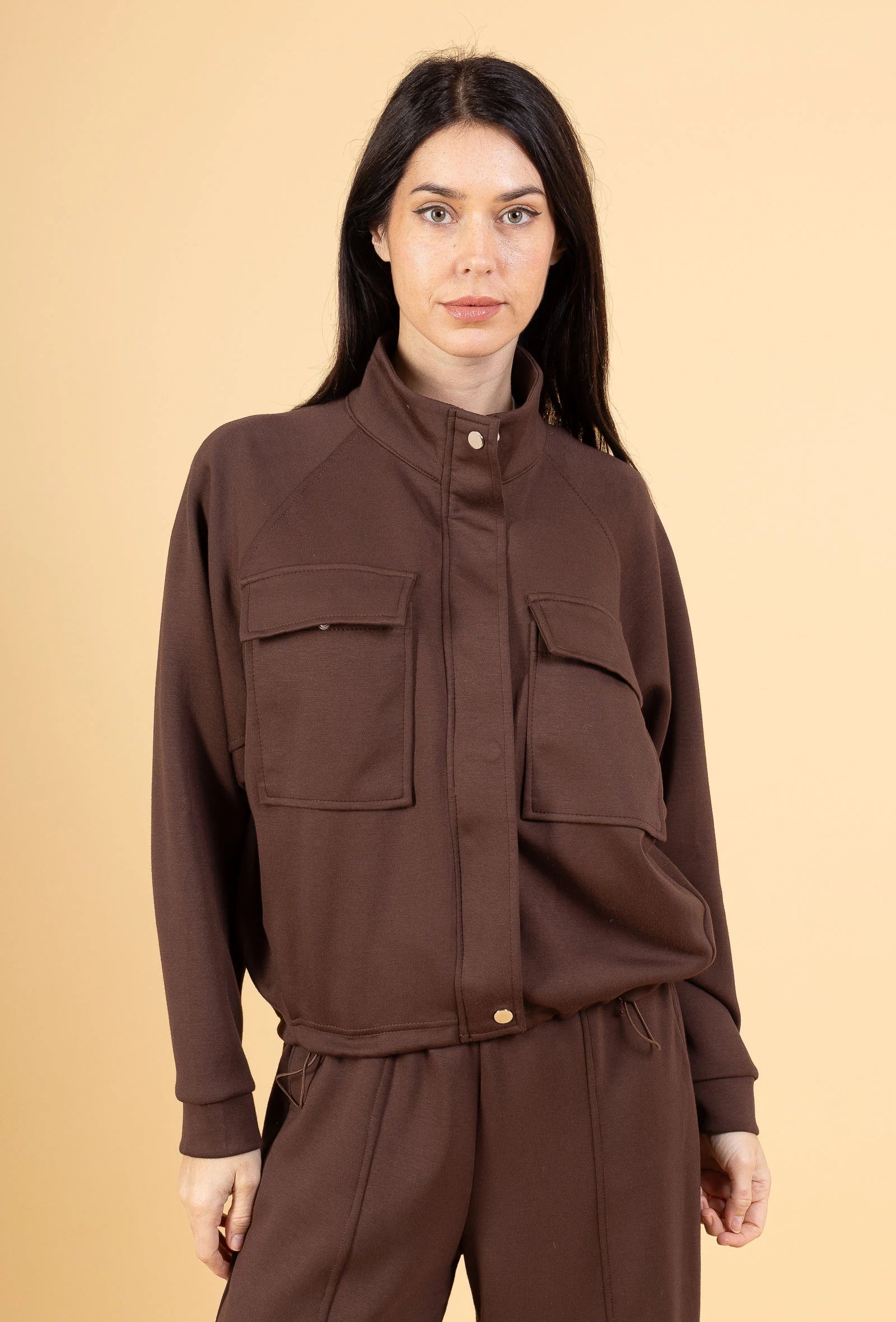 DENVER – Soft cargo jacket with patch pockets