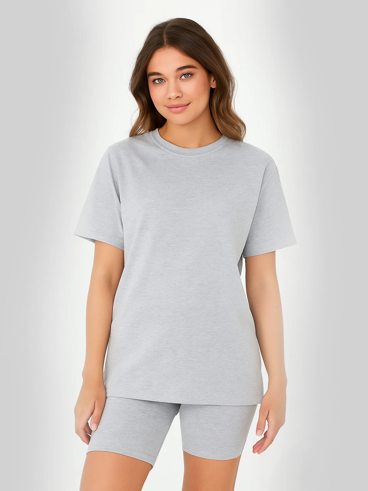 Ladies Side Split Cycling Short Set