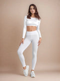 High-waisted seamless shaping leggings for women