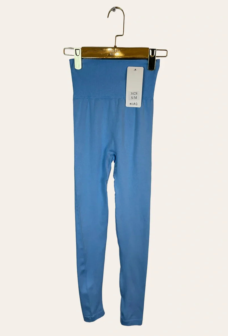 High-waisted seamless shaping leggings for women