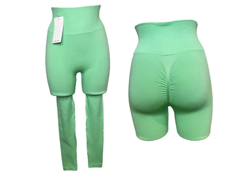 High-waisted seamless shaping leggings for women